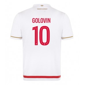 AS Monaco Aleksandr Golovin #10 Primera Equipación 2025-26 Manga Corta